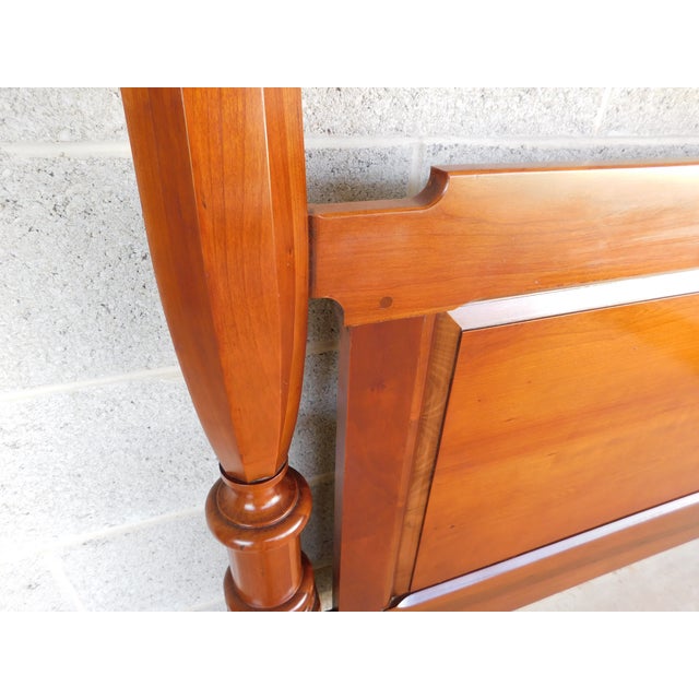 John Wanamaker Ny Shaker Cannon Ball Pencil Poster Cherry Full Size Poster Bed For Sale - Image 15 of 17