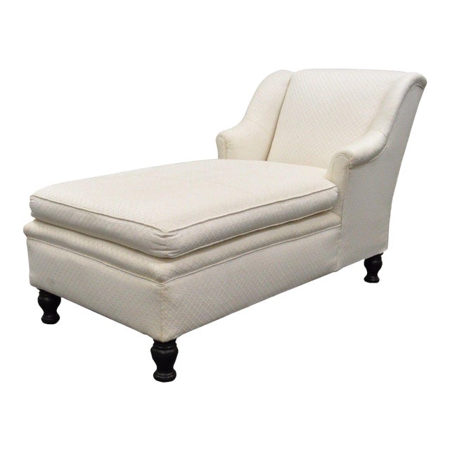 Antique French Empire Style Chaise Lounge Fainting Couch Sofa Bun