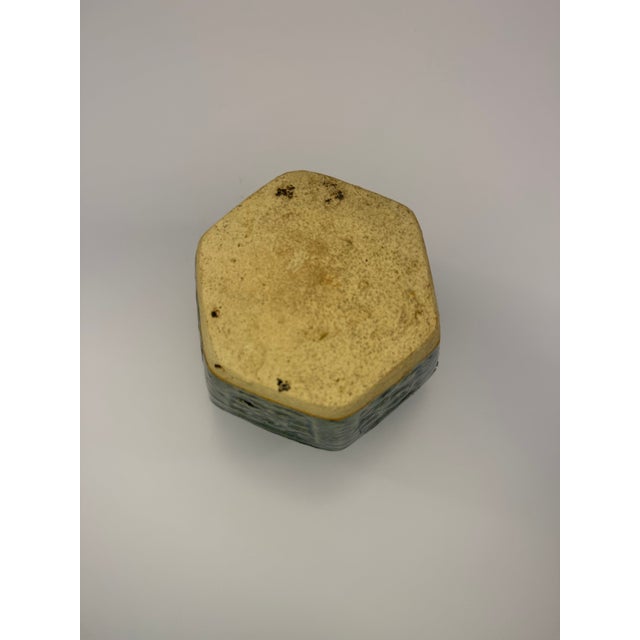 Green Shiwan Chinese Pottery Ginger Jar For Sale In Atlanta - Image 6 of 7