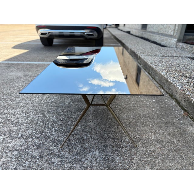 Bronze 1940s Italian Modern Bronze Cocktail Table For Sale - Image 8 of 10