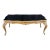 Antique Italian Baroque Venetian Walnut Burl Black Top Glass Dining Table Desk For Sale