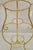 Italian Hollywood Regency Gold Iron Rope 3 Tier Bath Washstand Plant Stand Table For Sale In Philadelphia - Image 6 of 12