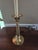 Traditional Vintage Barley Twist Brass Lamp For Sale - Image 3 of 10