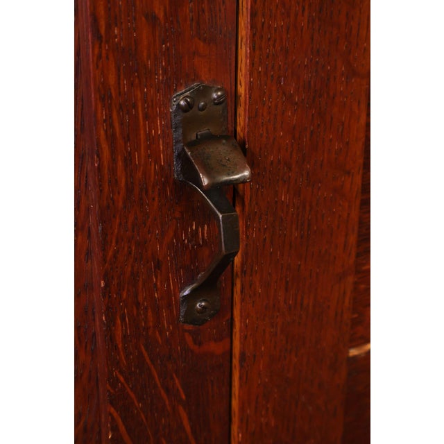 Limbert Antique Mission Style Oak Sideboard For Sale - Image 10 of 18
