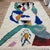 Abstract Moroccan Berber Textile Wall Art – Abstract Figurative Design For Sale - Image 3 of 9