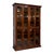 Early 21st Century Crate & Barrel Glass Display Shelving Cabinet For Sale - Image 5 of 13