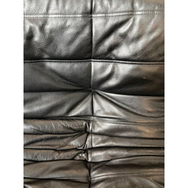 Michel Ducaroy “Togo” Three-Piece Leather Set for Ligne Roset, France, 1970 For Sale - Image 9 of 16