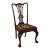Antique Chippendale Style Mahogany Ball & Claw Side Chair For Sale