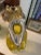1920s 1920s English Victorian Style Sheffield Silver Plate Bear Decanter Claret in Yellow Glass For Sale - Image 5 of 9