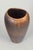 Gunnar Nylund for Rörstrand Vase, mid-20th century. Tall, organically shaped stoneware vase with a rich brown running...
