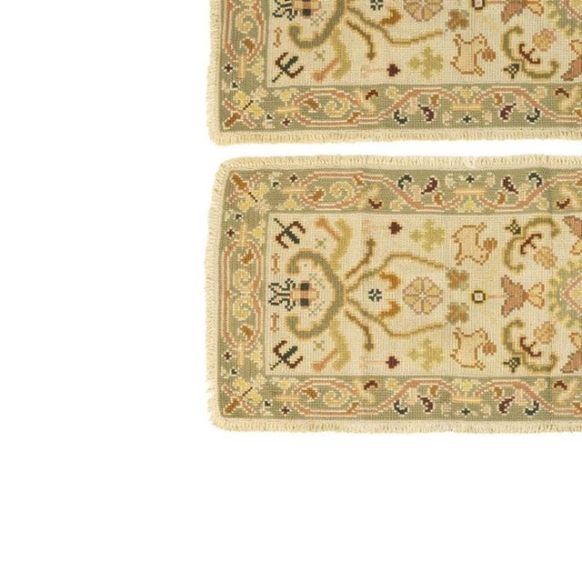 Arraiolos Rugs in Wool, Set of 3 For Sale - Image 3 of 6