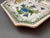 Ceramic Vintage Asian Porcelain Octagonal Ashtray Dish Catchall For Sale - Image 7 of 9