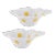 Bordallo Pinheiro Maria Flor Salad Bowls, 37 oz, Set of 2 For Sale