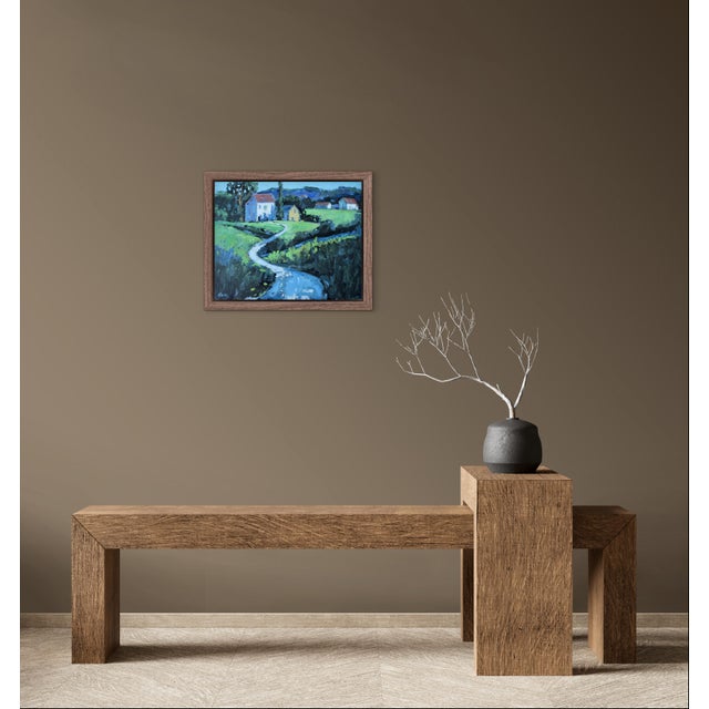 Contemporary Impressionist Oil Painting Landscape For Sale - Image 11 of 18