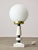 Metal Vintage Italian Table Lamp in Brass and Marble, 1960s For Sale - Image 7 of 10