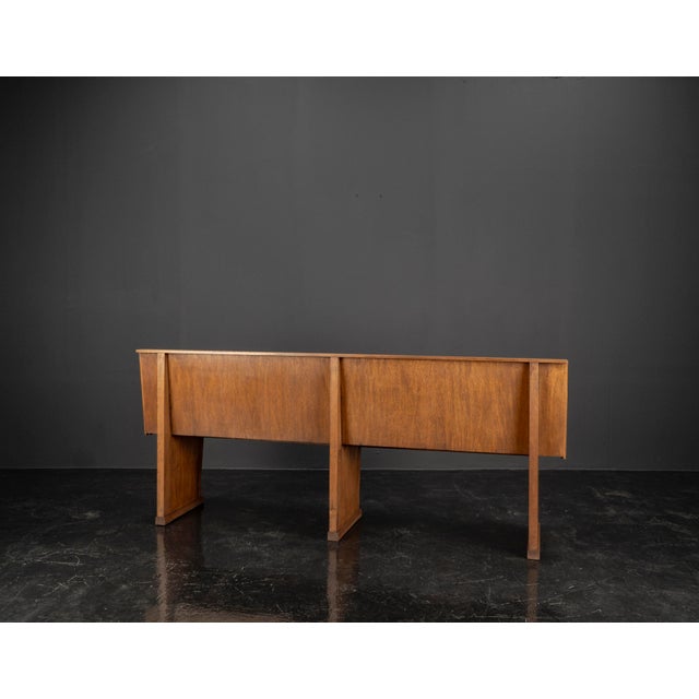 Vintage Oak Bench, 1960s For Sale - Image 6 of 18