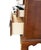 Brown American of Martinsville Solid Cherry Contemporary Traditional 44" Lighted Display Curio Cabinet 125-421 For Sale - Image 8 of 13