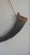 Vintage Colonial Style Natural Horn Powder Flask With Leather Hanging Strap For Sale - Image 11 of 15