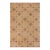 Shabby Chic Gabbeh Tan/Green Wool Rug - 9'8'' X 14'4'' For Sale