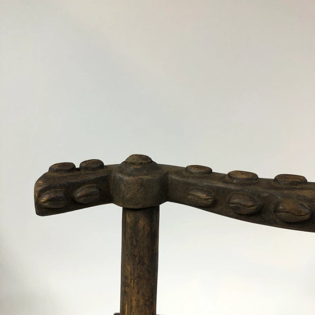 African Baule Wood, Child's Chair For Sale In New York - Image 6 of 8