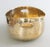 Vintage English Brass Hammered Planter Bowl Centerpiece For Sale - Image 4 of 8