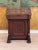 Geometric marquetry covers nearly every surface of this Middle Eastern (possibly Syrian) davenport desk, with Greek key...