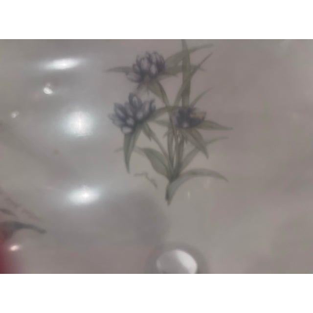1990s New Wrapped Kohler Prairie Flowers Cantata Drop-in Bathroom Sink (Model: K-14271-Wf-96) For Sale - Image 5 of 6