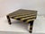 Zebra-Striped Tessellated Marble Coffee Table from Maitland-Smith, 1980s For Sale - Image 4 of 12