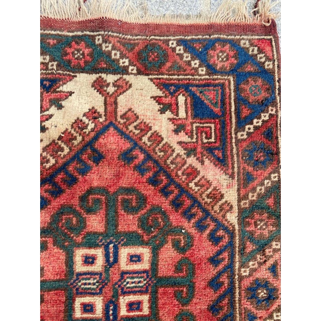 Textile Small Turkish Anatolian Rug For Sale - Image 7 of 16