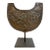 19th C Grand Tour Roman Style Iron Gorget on Stand For Sale