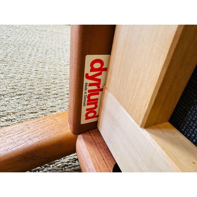 Danish Bench in Teak and Floral Fabric from Dyrlund, 1960s For Sale - Image 16 of 18