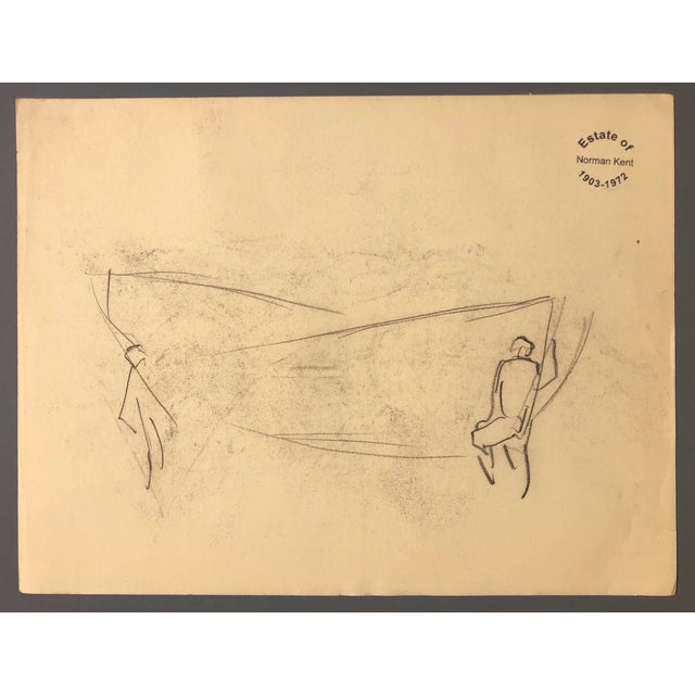 Born in Pittsburgh, American artist Norman Kent (1903 - 1972) attended the Rochester Institute and trained at the Art...