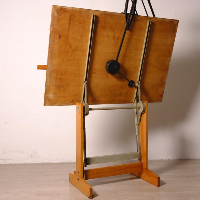 Wooden Drawing Board from S.I.P.I, Italy, 1940s For Sale - Image 18 of 18