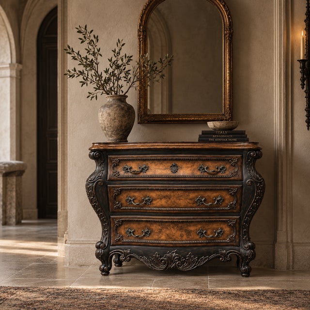 Vintage Pulaski Furniture Bombe Chest | French Provincial For Sale - Image 11 of 11
