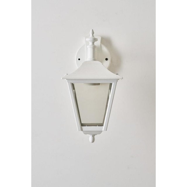 White Outdoor Wall Lamp from Lothus, 1980s For Sale - Image 3 of 5