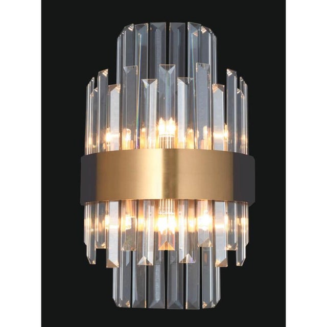 Collection Minerva Wall Lamp in Metal and Crystal by Jago For Sale - Image 11 of 17