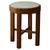 Mid-Century Danish Stool in Oak and Bouclé Wool, 1950s For Sale - Image 12 of 12