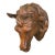 19th Century French Zinc Horse Head Trade Sign Wall Sculpture For Sale
