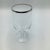 Metal Platinum Rim Cocktail Glasses-Set of 4 For Sale - Image 7 of 12