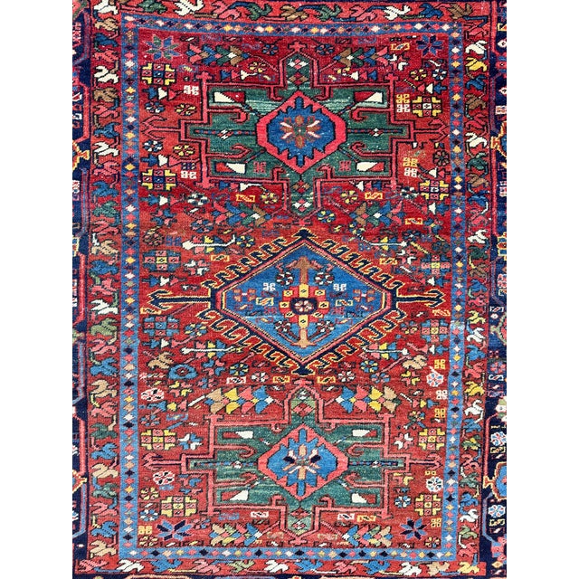 Antique Heriz Rug, 1890s For Sale - Image 14 of 18