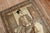 Bronze Vintage Brown Persian Tabriz Pictorial Horse Rug - 4' x 5'8" For Sale - Image 8 of 8