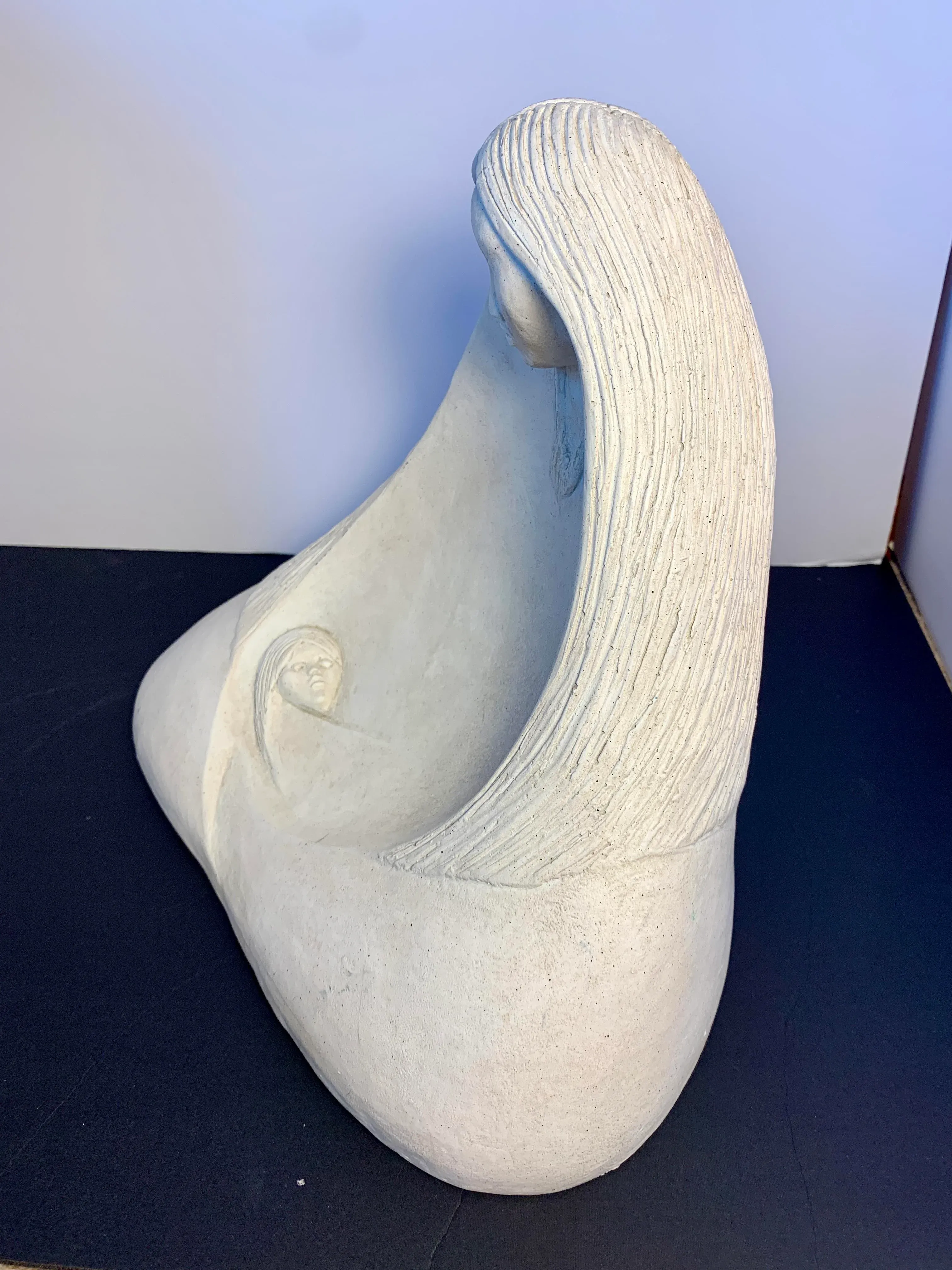 Austin Productions La Madre Sculpture – Acoma Series, Signed 1983