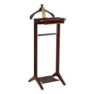 Maitland-Smith Leather Valet For Sale