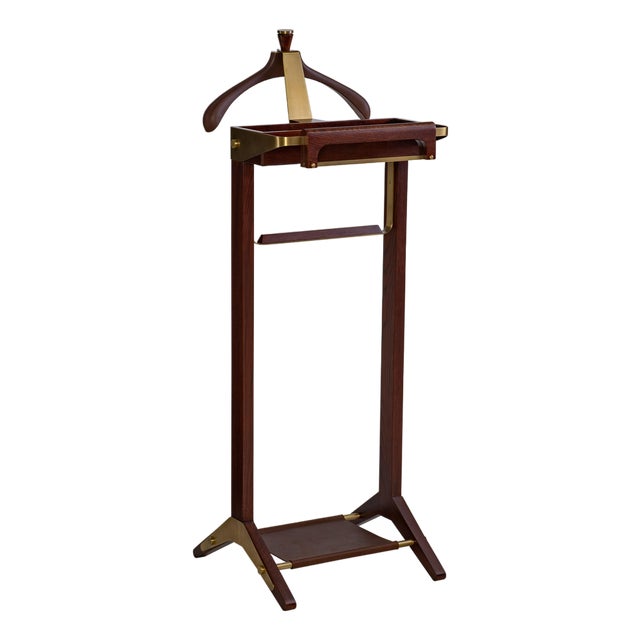 Maitland-Smith Leather Valet For Sale