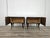 Mid-Century Mahogany Nightstands with Mirrored Top, 1950, Set of 2 For Sale - Image 11 of 16