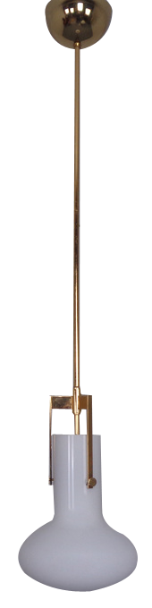 Murano Pendant Lamp by Ignazio Gardella for Azucena, Italy, 1950s