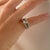 1920s 1920s Art Deco Gia 1.06 Carat Rose Cut Diamond Onyx Platinum Engagement Ring, Size 4.25 For Sale - Image 5 of 8