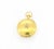 Art Nouveau Antique 1900s Pocket Watch, French Hallmarks, 18k Gold, Old Cut Diamond For Sale - Image 3 of 10