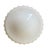 Contemporary 1920s Ribbed School House Style Light Fixture With Embossed Canopy For Sale - Image 3 of 9