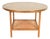 Paul McCobb Irwin Collection Mahogany, Brass, and Cane Leather Top Coffee Table, 1950s For Sale